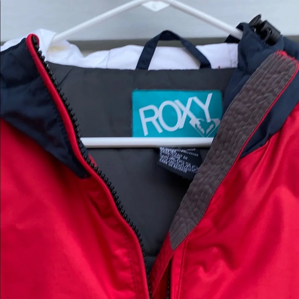 Root Red and Navy Ski Coat Small - Picture 2 of 4